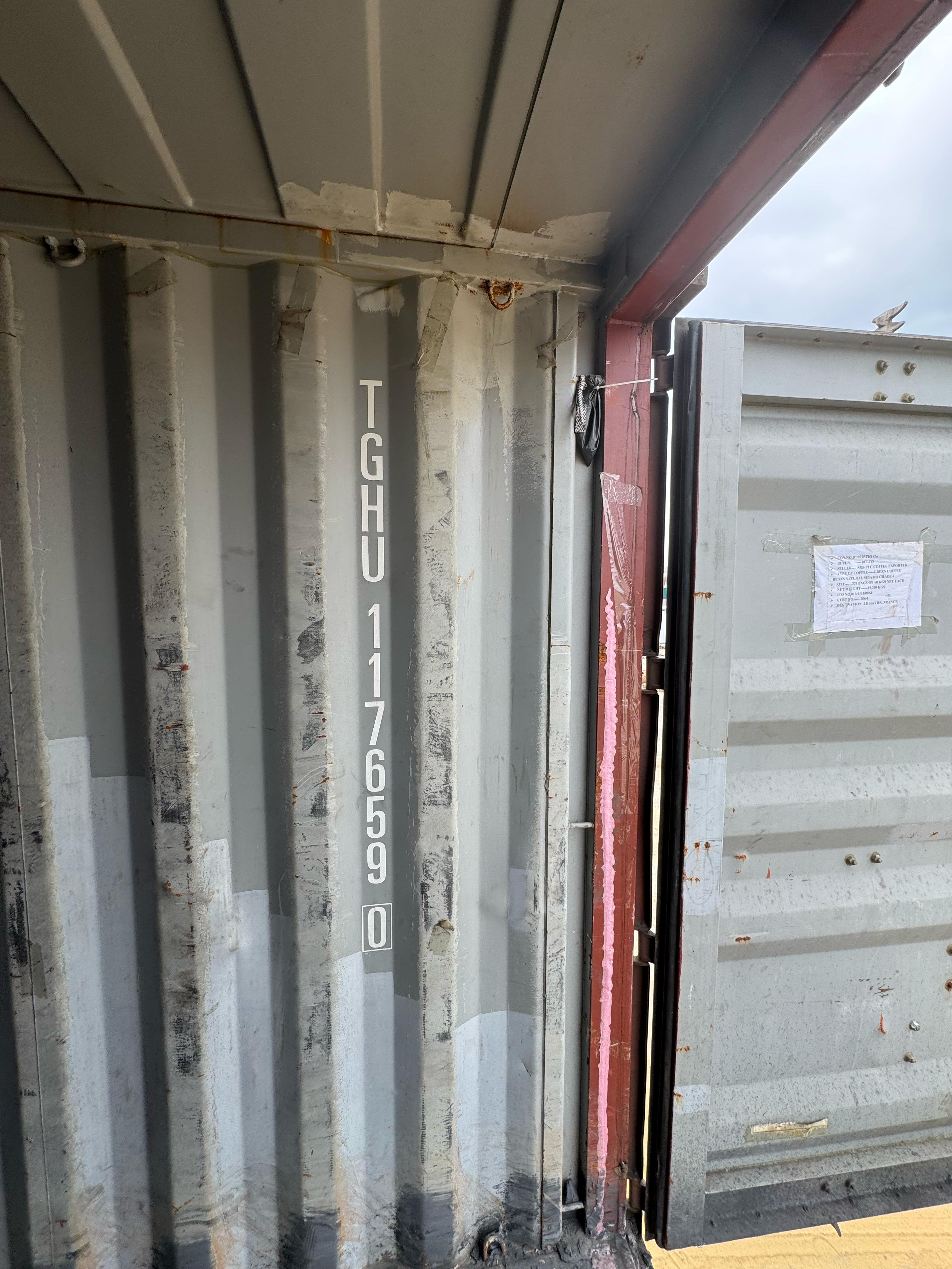 Морской контейнер TGHU1176590